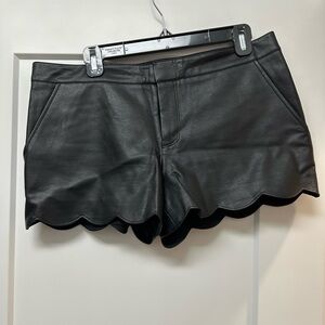 Club Monaco Leather shorts